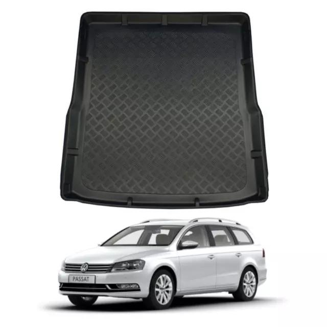 NOMAD Boot Liner for VW Passat 2011-14 Estate Tailored Car Floor Mat Guard Tray