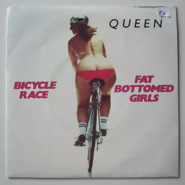 QUEEN - BICYCLE Race - Fat Bottomed Girls - RARA COVER - 7'' / 45 giri 1978 EMI EUR 19,00 - PicClick IT