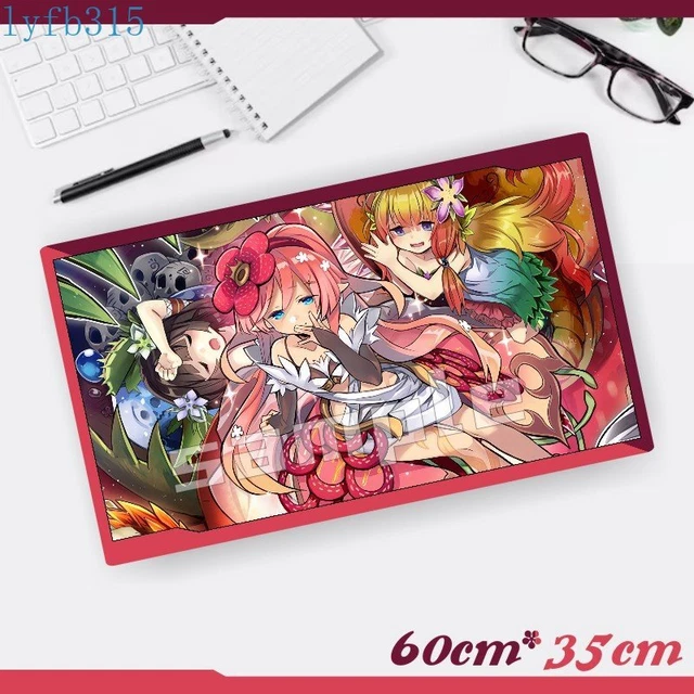Yu-Gi-Oh! Traptrix Keyboard Mouse Pad Desk Card Pad Game Playmat 35x60cm #E