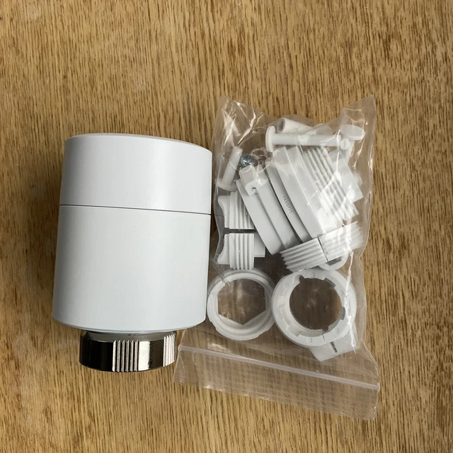 thumbnail interactive-video image 1 of Tado° Smart Radiator Thermostat – Universal Mount, App Controlled, Works With Alexa/HomeKit/Google 1 of 2