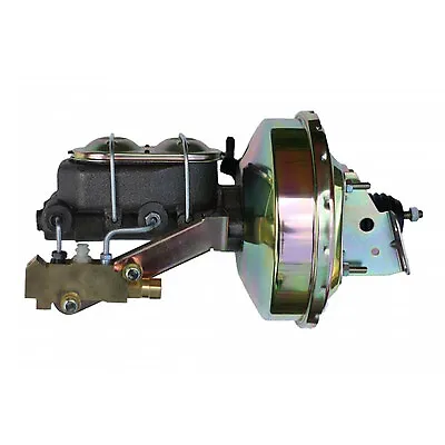 Leed Brakes 9in Zinc Booster AFX 1- 1/8in Bore MC Side Mount - 1E1A3