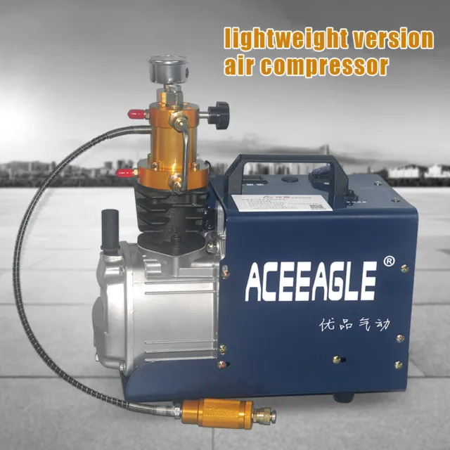 4500psi Electric Air Compressor Pump High Pressure Equipment 1800W 220V 30Mpa