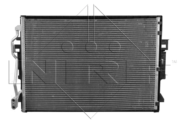 Condensatore Climatizzatore EASY FIT NRF 350218 per MERCEDES CLASSE W221 Alluminio