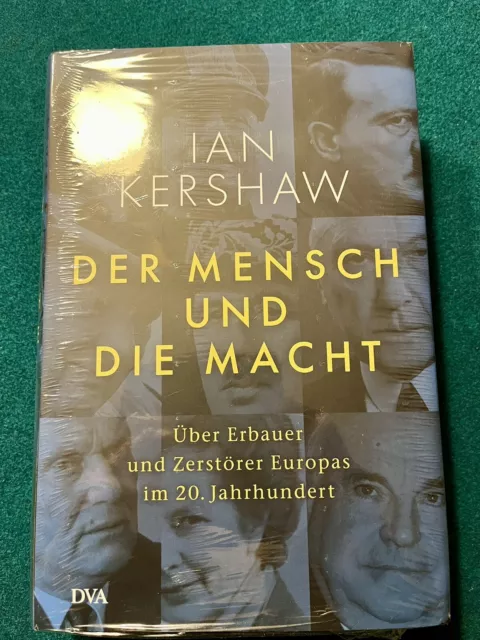 Ian Kershaw Der Mensch und die Macht  gebundenes Buch  Neu  in Folie