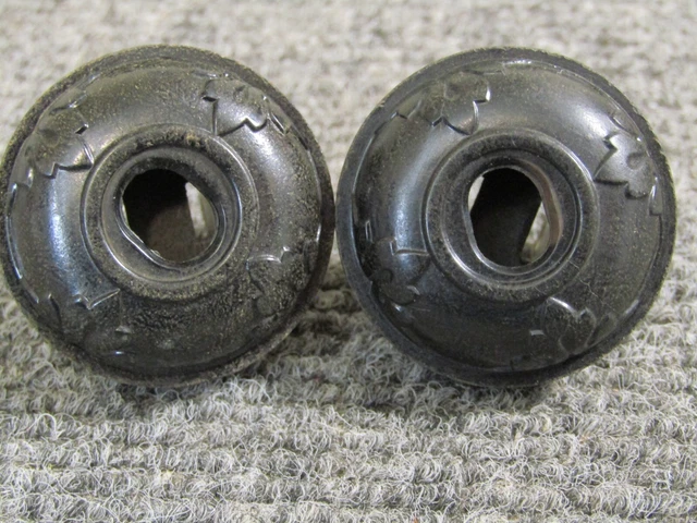 Pair Antique Power Plugs for Lamps Fans Radios Clocks Clean Used No Cracks  d