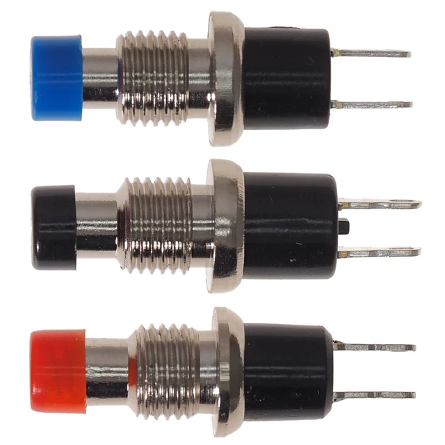 2 Stück Miniatur-Taster – Drucktaster 1xON-OFF G Produktbild-Vorschau 3
