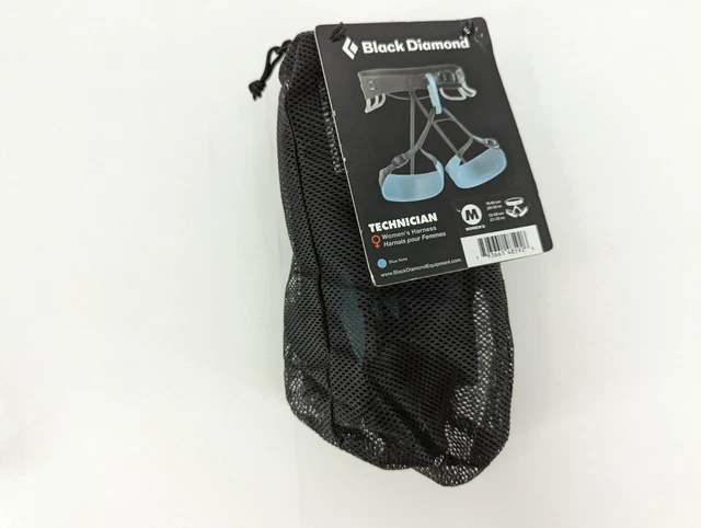 Black Diamond Technician Harness - Women's Blue Safety Climbing Equip  Size Med