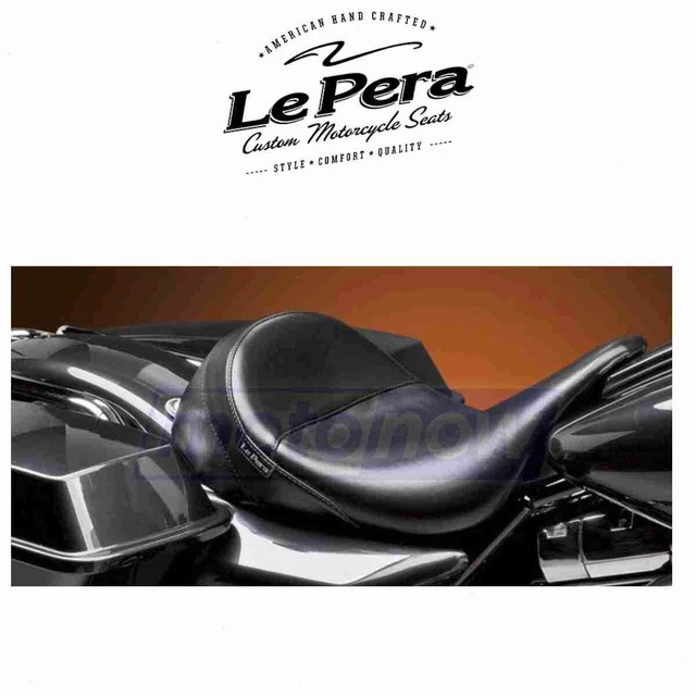 Le Pera Aviator Solo Seat for 2008-2013 Harley Davidson FLHTC Electra Glide zx