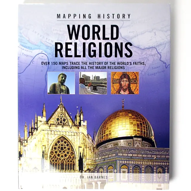Mapping History - World Religions (Large Hardback Book, 2008 Cartographica) New