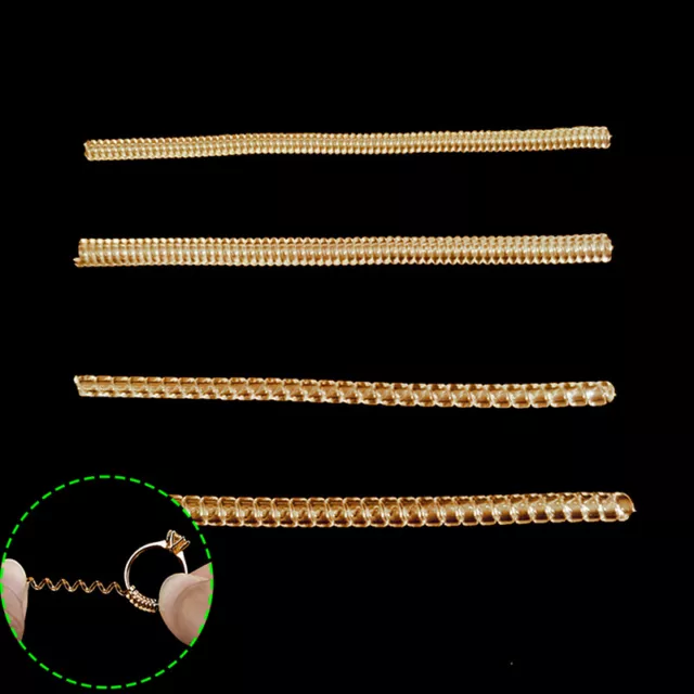 Spiral Based Ring Sizer Adjuster Tightener Reducer Resizing Fitter Jewelry To /