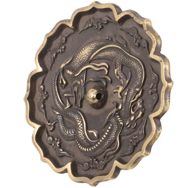Kupfer Pflaumenblüten-Bronzespiegel Metalldekor Einweihungsgeschenk