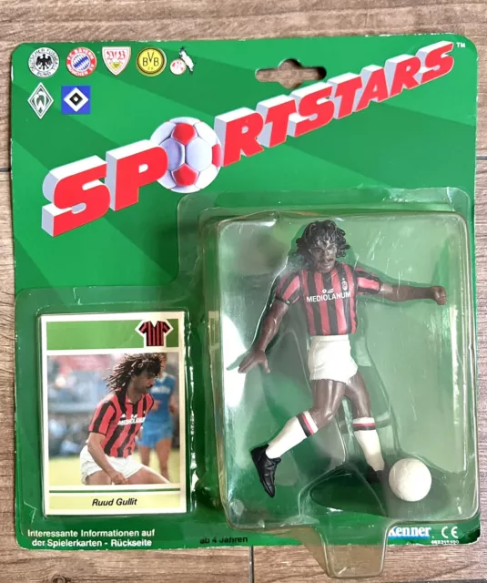 Sportstars Ruud Gullit AC Milan 1989 by Pannini Kenner *NEW* vintage