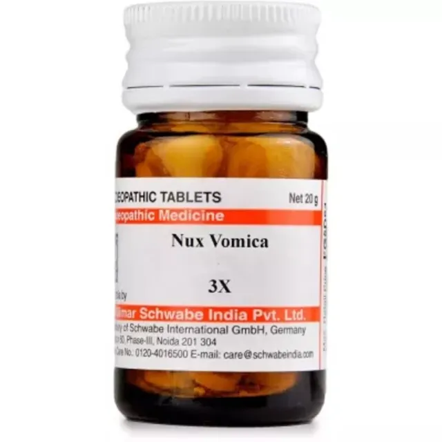 Willmar Schwabe India Nux Vomica 3X (20 g)