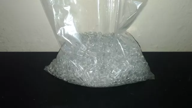 Perline in vetro trasparente, un kilo 3