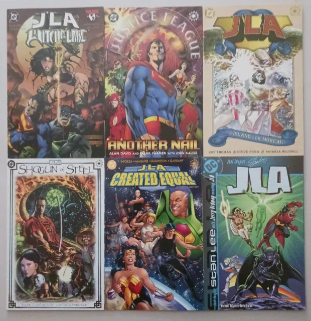 Justice League Prestige Format Books (Lot of 6) NM-