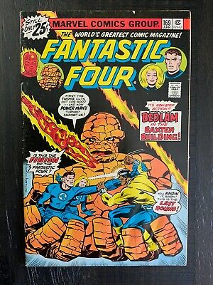 Fantastic Four #169 VG Bronze Age comic featuring Luke Cage!