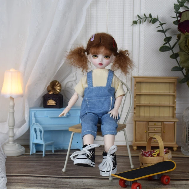 Full Set 30cm Dolls 1/6 Ball Jointed BJD Doll Cute Face DIY Girls Toys for Gift