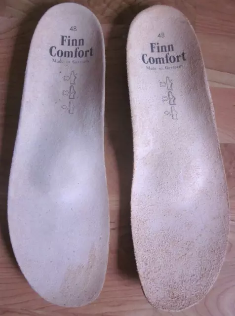 Finn Comfort Einlagen Schuhe Original Einlegesohlen Gr. 48 sehr guter Zustand