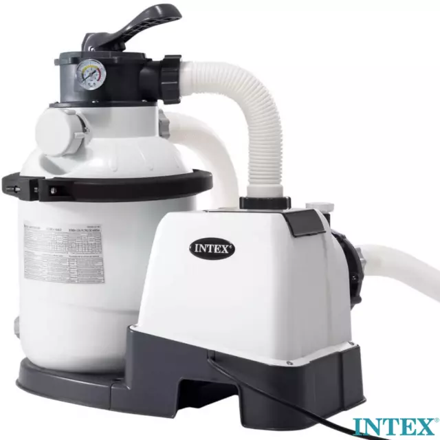 Intex POMPA FILTRO A SABBIA PER PISCINE PISCINA FUORI TERRA 4.500 L/H 26644