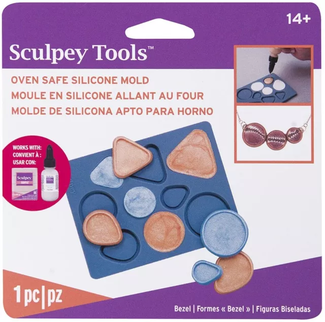 Sculpey Silicone Bakeable Mold-Bezel
