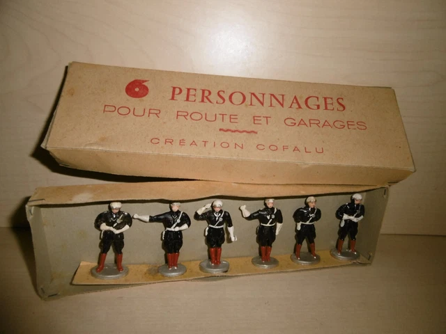Jouet Ancien Rare Quiralu Cofalu - Borne De Signalisation Aludo - Panneaux Vintage - Occasion