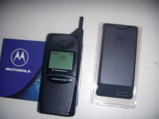 Motorola 8900 Dual Band International 1997 Gsm No Brand Unlocked+Batteria Nuova