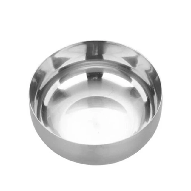 Robuste Edelstahl-Reisschüssel mit Deckel ideal für Outdoor-Aktivitäten