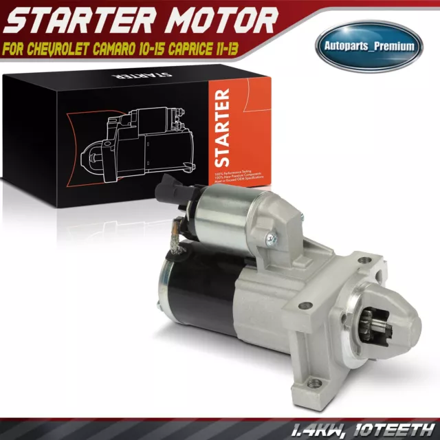 Starter Motor for Chevrolet Camaro 2010-2015 Caprice 2011-2013 1.4KW 12V CW 10T