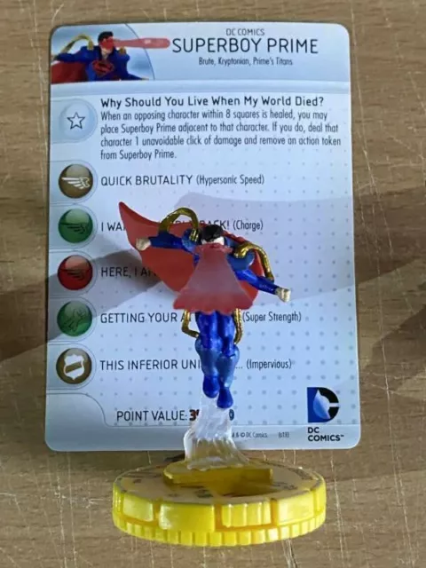 Dc Heroclix - Teen Titans #062 Súperboy Prime (Persecución)