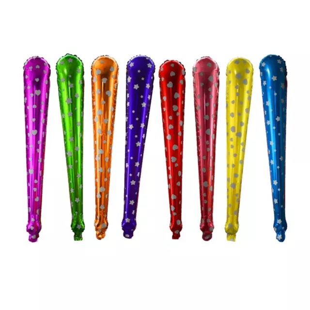20 Pcs Inflatable Stick Cheerleading Sticks Noisemakers Wedding Party