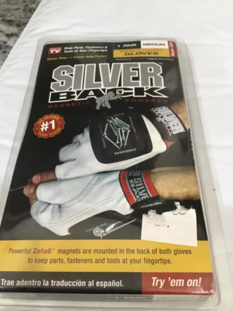 Guantes de trabajo magnéticos Silverback ¡MEDIANOS NUEVOS!