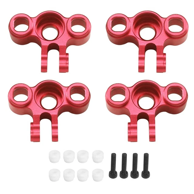 4Pcs Metal Front and Rear Axle Carrier Knuckle Arm 7034 for 1/16 Slash E-Re S4U7