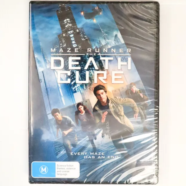 NEW Maze Runner: The Death Cure (DVD, 2018) Dylan O'Brien - Action Adventure