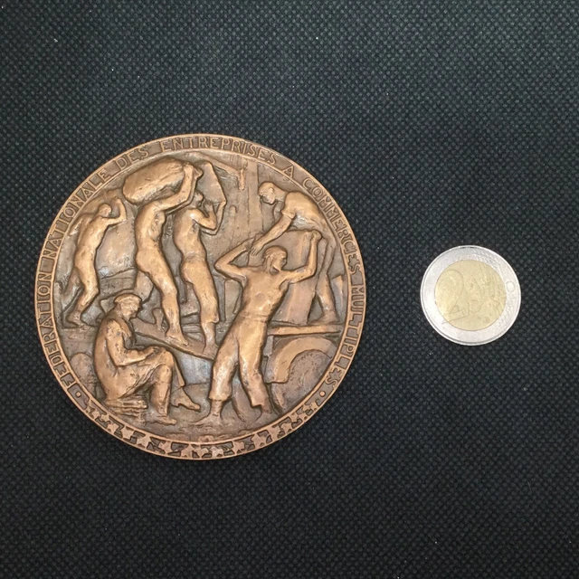 Médaille En Bronze - Fédération Nationale Des Entreprises à Commerce Multiple