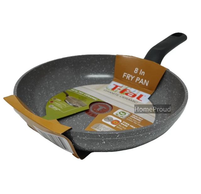 TFAL FRYING PAN Skillet Nonstick Ceramic Granite 8 Inch Tefal Kitchen