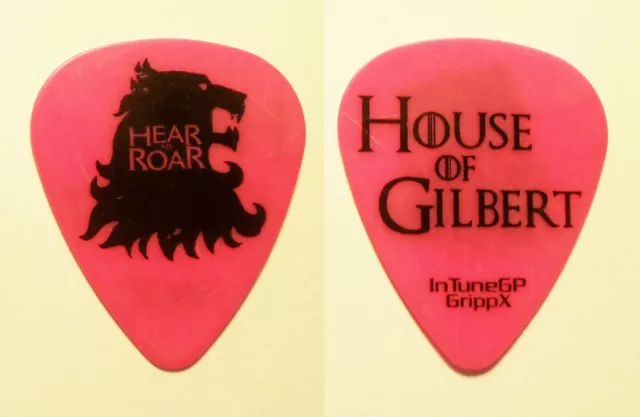 New Found Glory Chad Gilbert Hear Me Roar Pink Guitar Pick - NFG