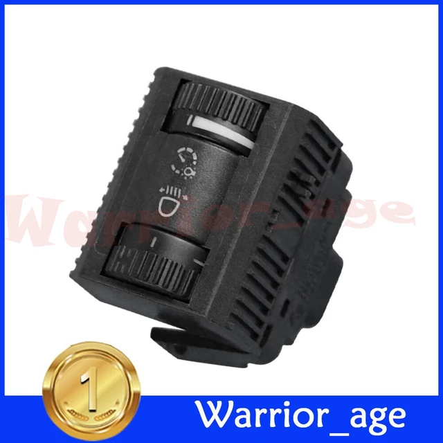 HEADLIGHT ADJUSTMENT & Dashboard Brightness Switch Button For VW POLO