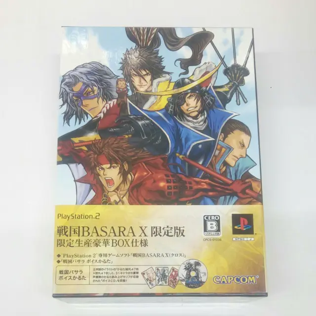 Sengoku Basara X Cross Limited Edition Sony Playstation 2 PS2 Capcom Japan ver