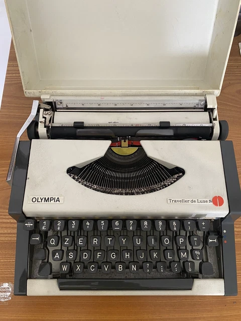 Macchina Da Scrivere Olympia Splendid 33 - Vintage, Nero, Nastro Doppio Bobine - Foto 13