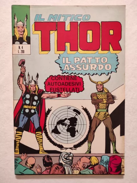 Il Mitico Thor N. 4 - Editoriale Corno - No Resa -  Ottimo