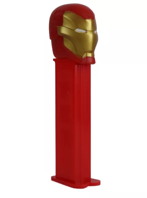 Incredible Iron Man Pez Dispenser from 2009 Marvel Comics Super Hero Loose