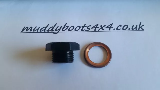 Land Rover Oil Sump Nut & Washer 200tdi & v8  Defender Discovery RR Drain Plug