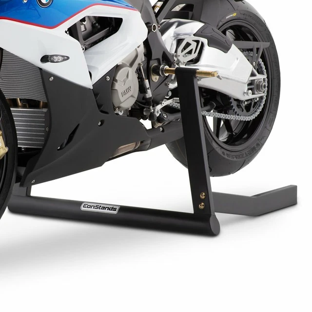 Set Béquille Cale De Roue Moto ConStands Easy Plus - Avec Sangles à Cliquet