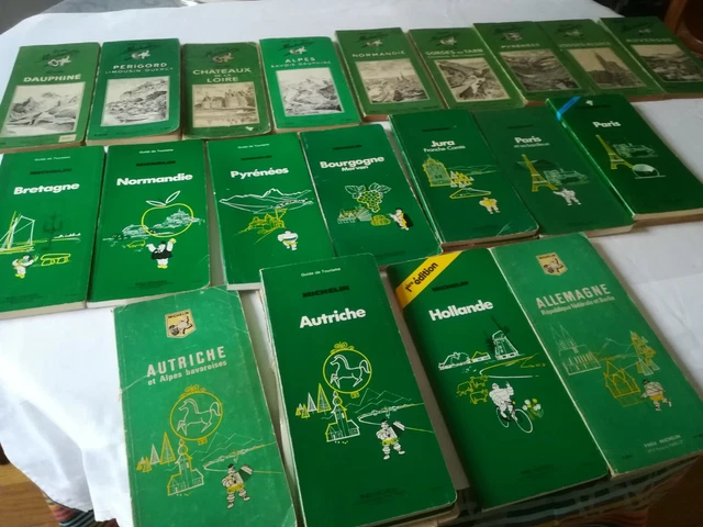 Guide Vert Michelin 1966 - Les Campings De France - Livre Ancien 206 Pages