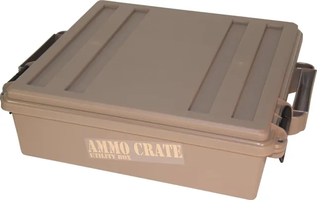 Military Ammo Box Plastic Ammo Storage Case Ammunition Crate Utility 85 LBS