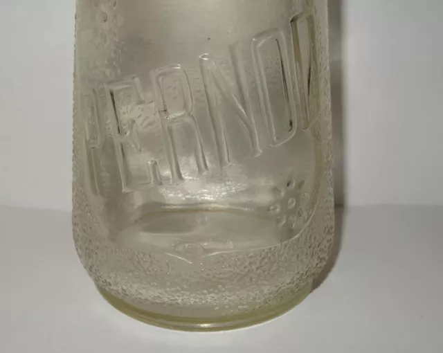 Ancienne Bouteille, Carafe En Verre Pour Eau Publicite, Pub, Pernod 3