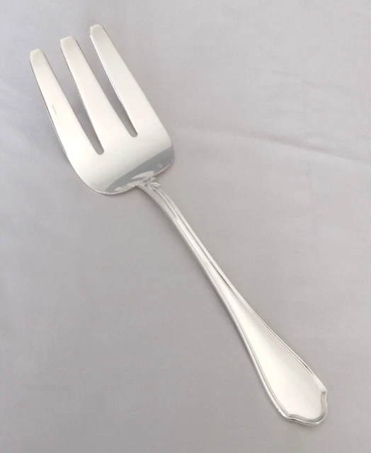 Ravinet d'Enfert Filet Perles, 12 fourchettes à gâteaux, Métal argenté