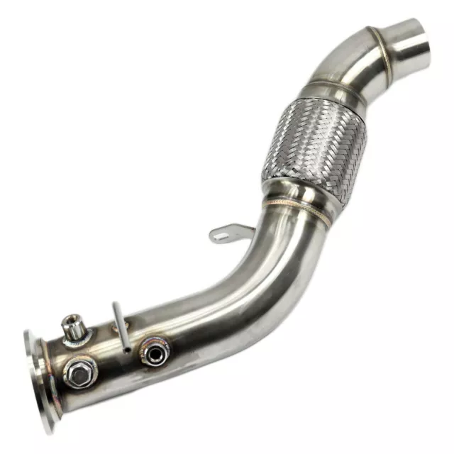 Mise à Niveau Inox Descente Y-Pipe 3 Pouces 76MM Pour BMW 5ER E60 E61 530D 530XD