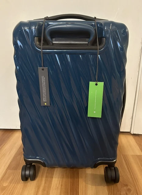 Tumi 19 Degree Hard Side Expandable Carry On Spinner Dark Turquoise Suitcase