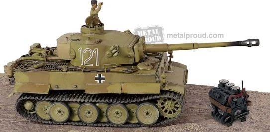 Char German Tiger I 1/24 IR Force Of Valor - Jeux et jouets Force Of Valor